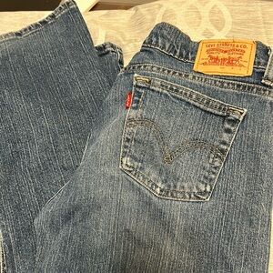 JEANS LEVI'S 313 Nouveau Bootcut Women's 6 Distressed vintage Hard to Find